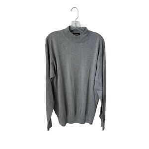 Vintage Neiman Marcus Exclusive Silk Cashmere Long Sleeve Mock Neck XL